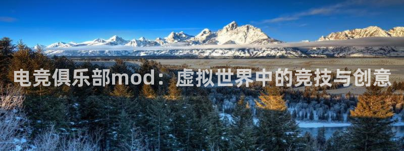 易游电竞：电竞俱乐部mod：虚拟世界中的竞技与创意