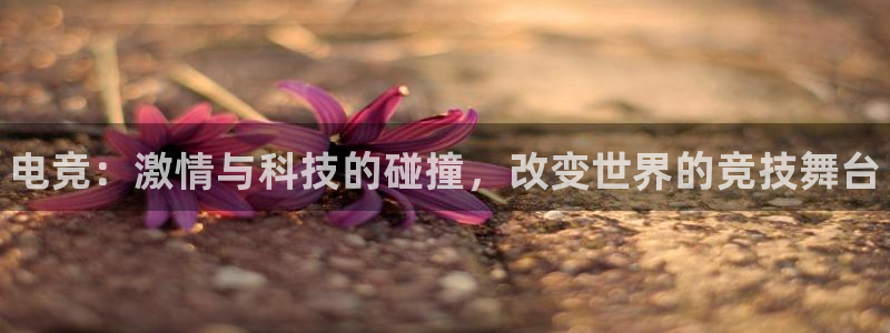 易游电竞：电竞：激情与科技的碰撞，改变世界的竞技舞台