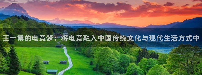 易游电竞官网：王一博的电竞梦：将电竞融入中国传统文化与现代生活方式中